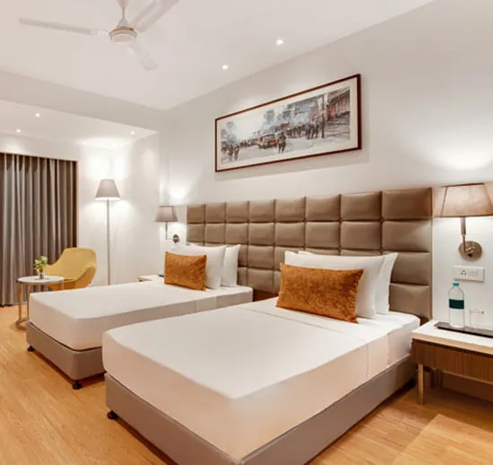 Executive Twin Room at Hotel Aketa Dehradun — Spacious 28 sqm Executive Stay